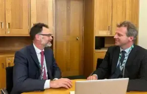 Richard and Joe, Isle of Wight MPs