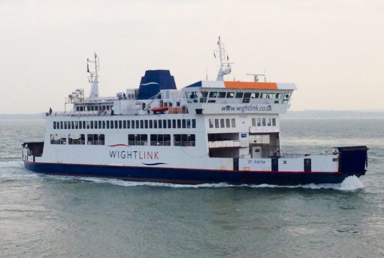 Isle of Wight Wightlink ferry withdrawn from service this evening